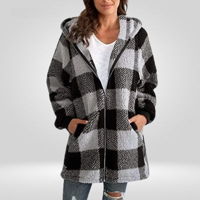 Tamia | Cozy plaid jacket