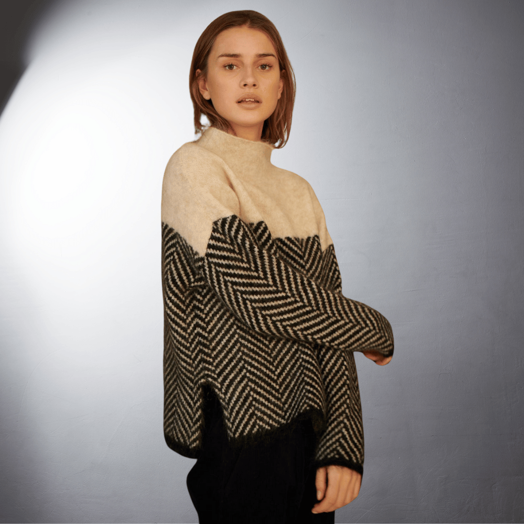 Ebba | Sustainable Turtleneck Sweater Made of Cotton