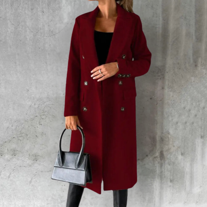 Adaora | Elegant wool trenchcoat