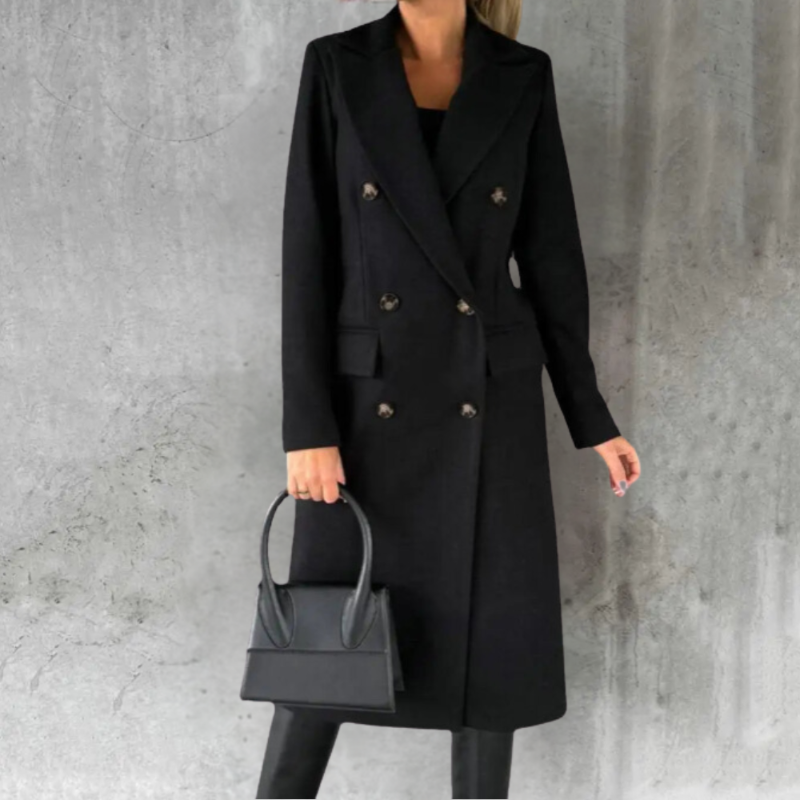 Adaora | Elegant wool trenchcoat