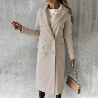 Adaora | Elegant wool trenchcoat