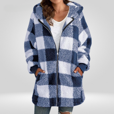 Tamia | Cozy plaid jacket