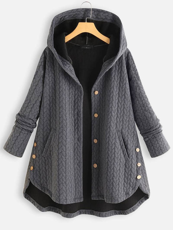 Gia | Warm button-up jacket