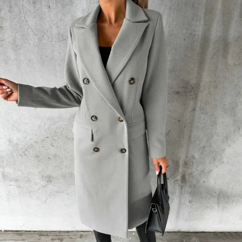 Adaora | Elegant wool trenchcoat