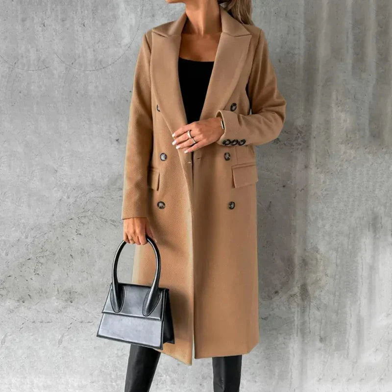 Adaora | Elegant wool trenchcoat