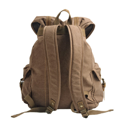 Military Canvas Backpack | INTERLAKEN