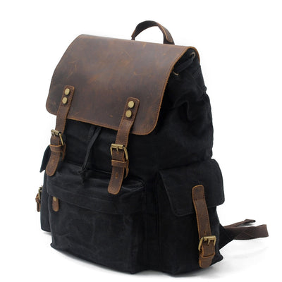 Waxed Canvas Backpack | COPENHAGEN