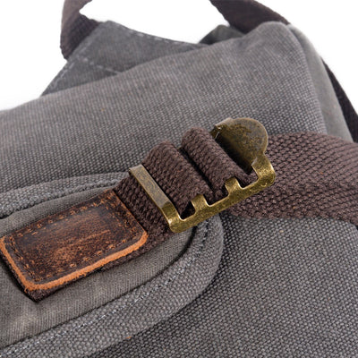 Linen Leather Backpack | SALZBURG