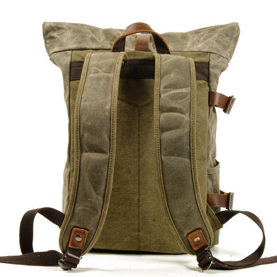 Canvas Motorcycle Backpack | CORTINA